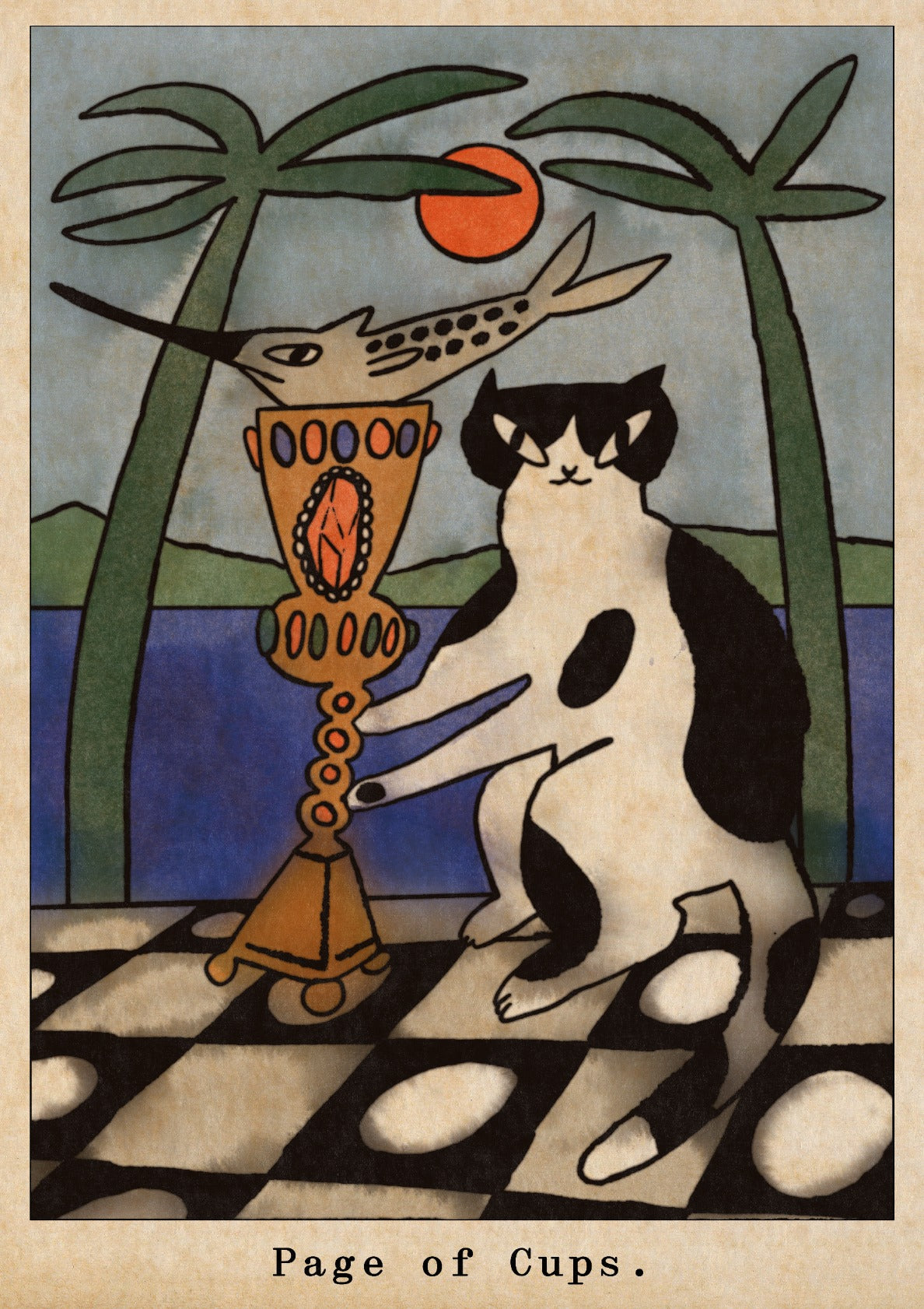 Page of Cups