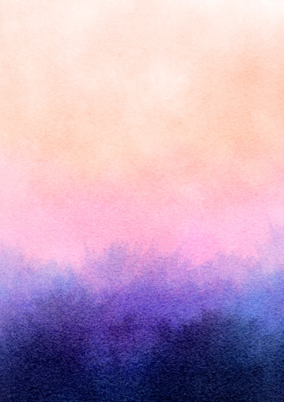 Abstract watercolor painting