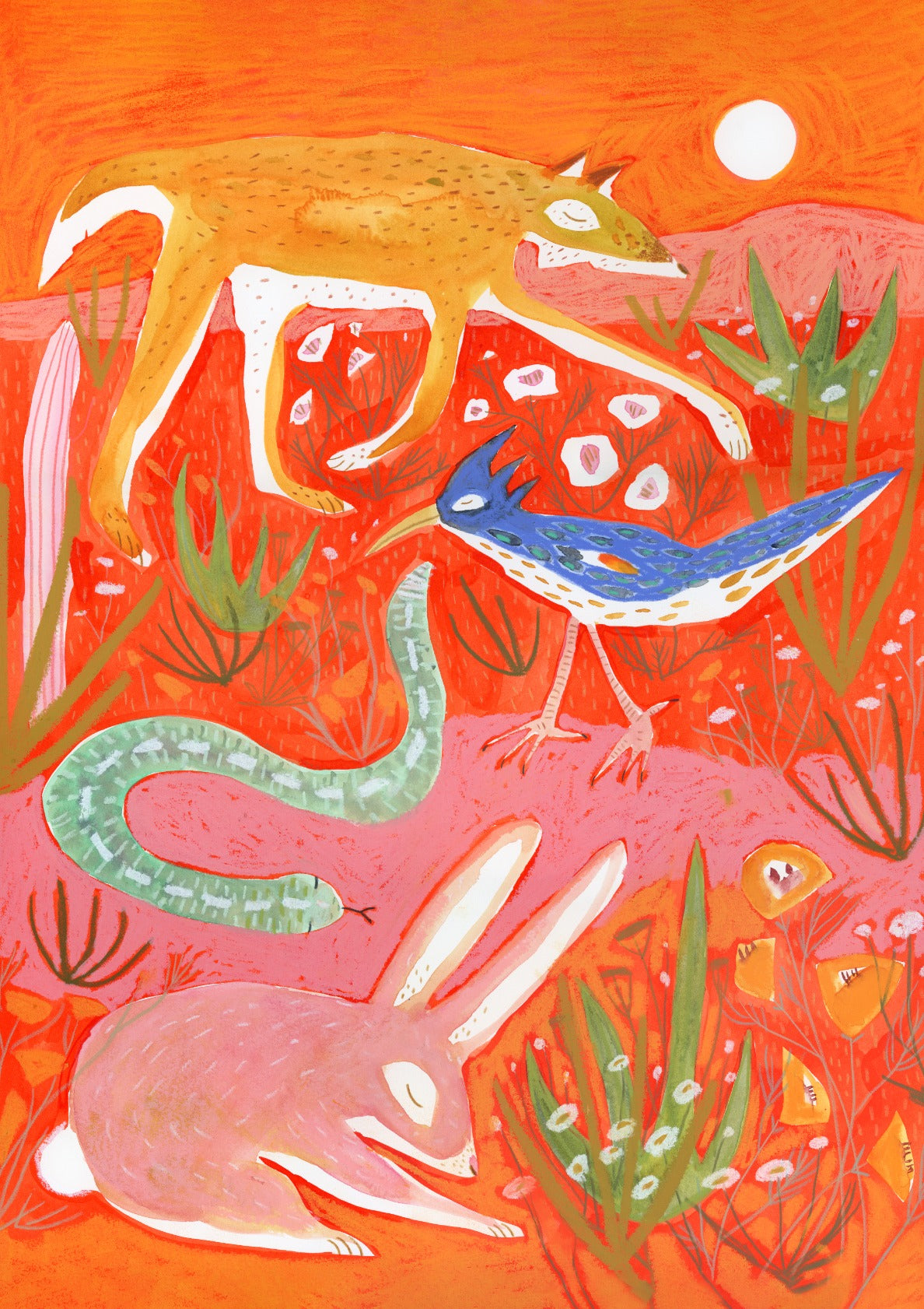 They All Enjoyed the Flowers That Spring