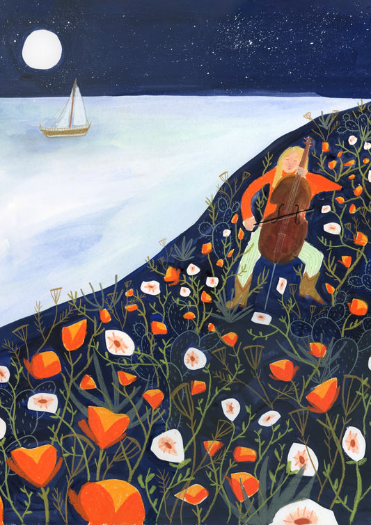 They heard her songs across the water