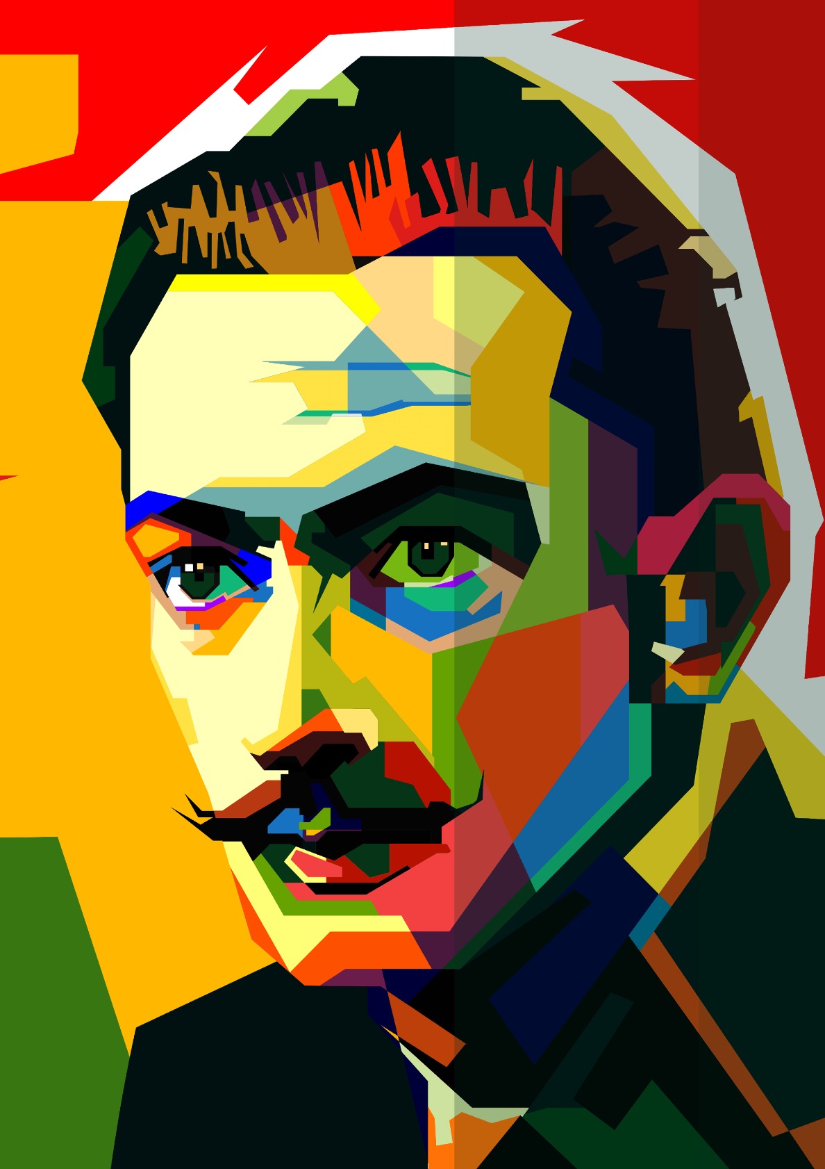 Salvador Dali Maestro Painting Pop Art WPAP
