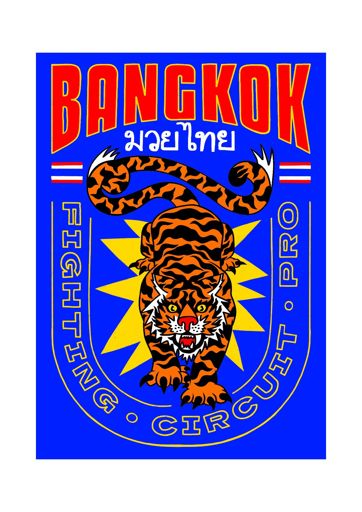 Bangkok Fighting Poster