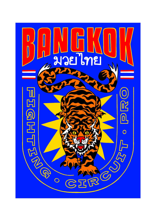 Bangkok Fighting Poster