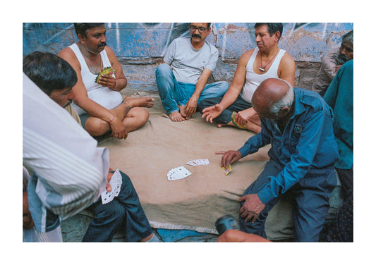 Rummy game in the streets of Jodhpur.