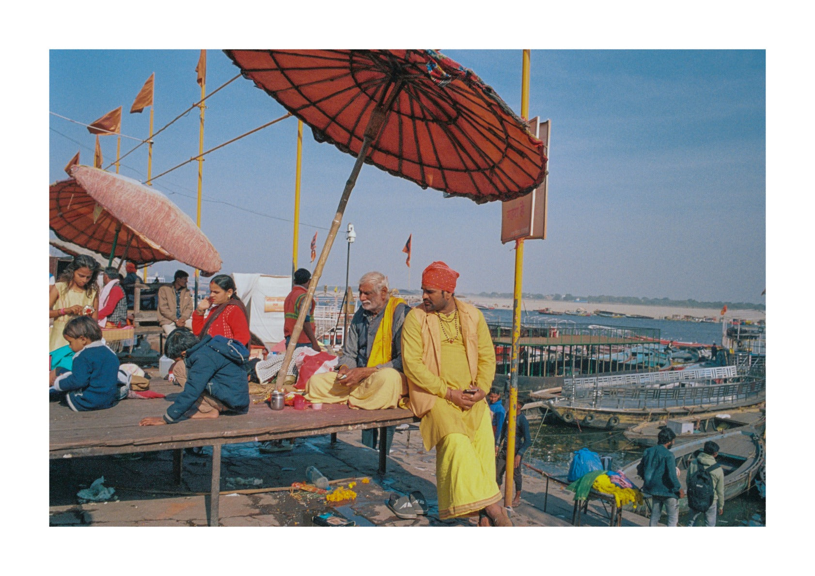 Street photography in Varanasi, India.