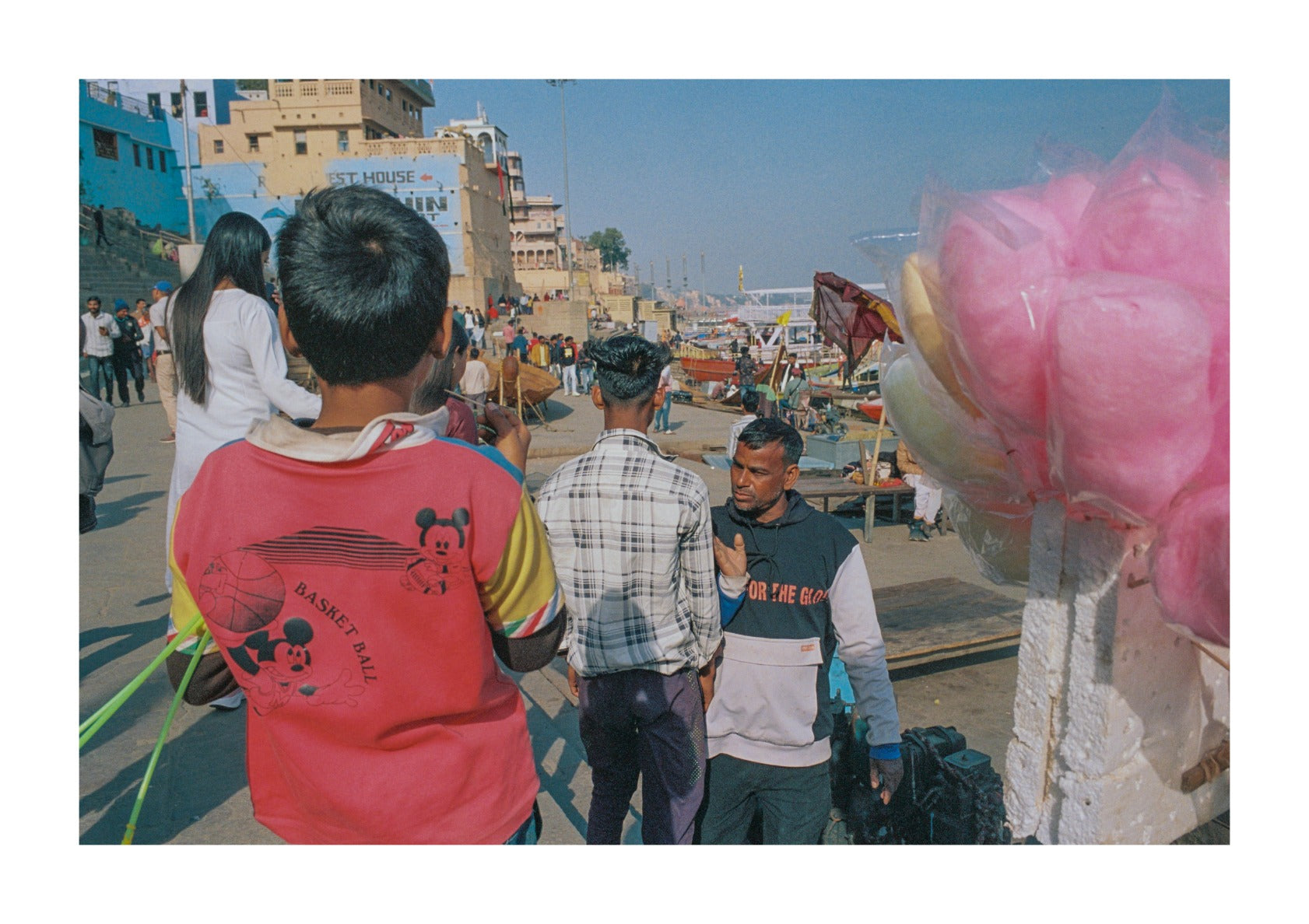 Street photography in Varanasi, India.