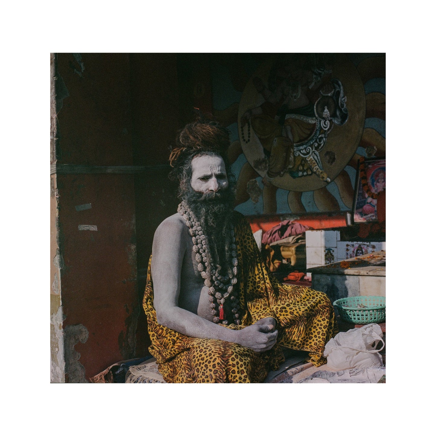 Portrait in Varanasi, India.