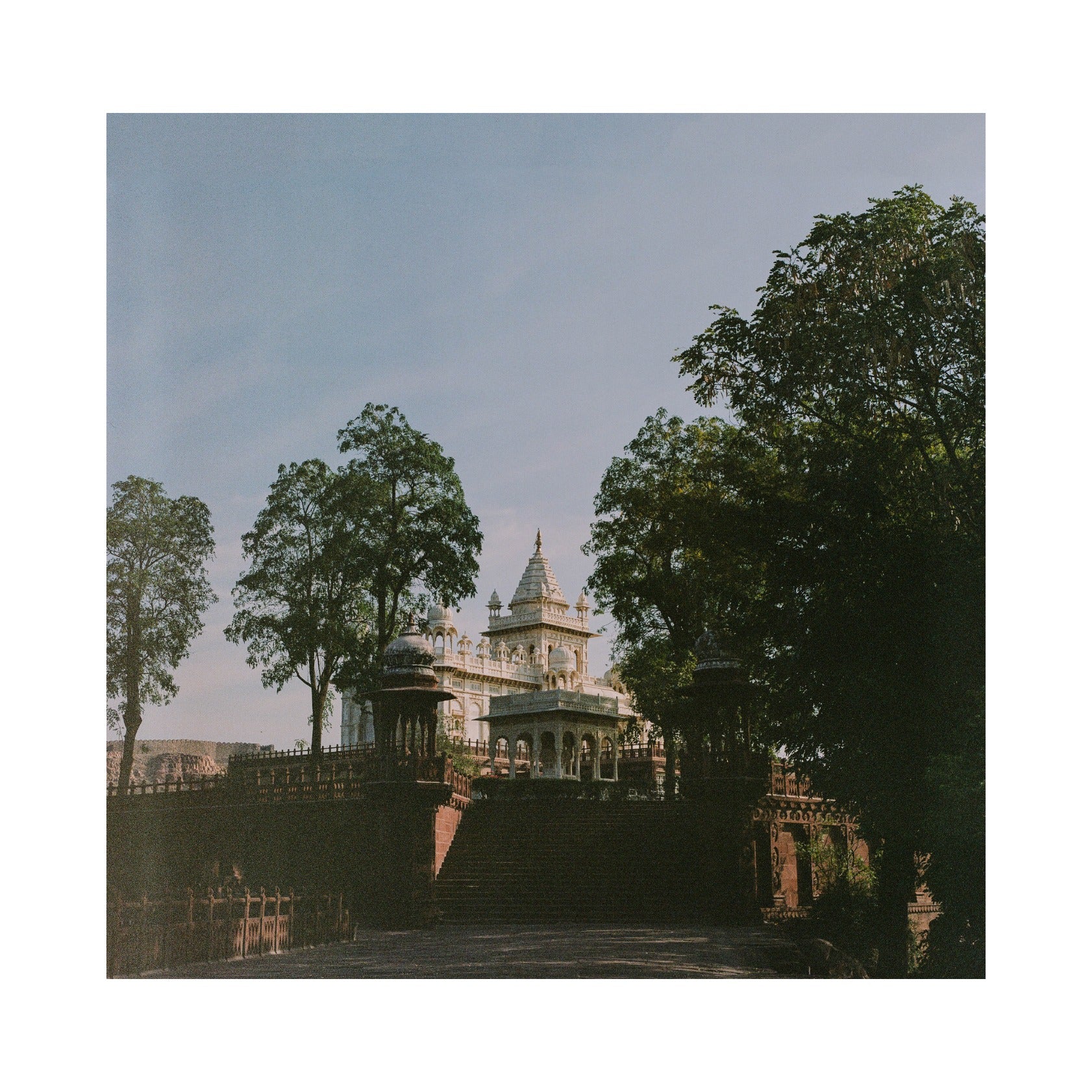 Jaswant Thada in Jodhpur, India.
