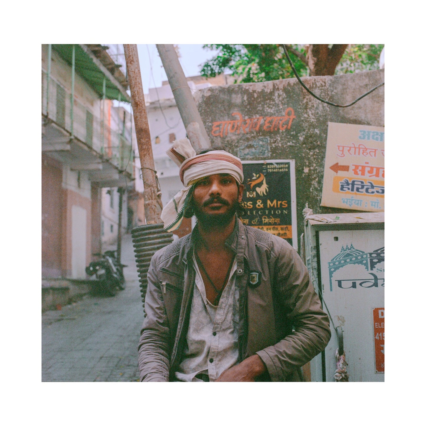 Portrait in Jodhpur, India.