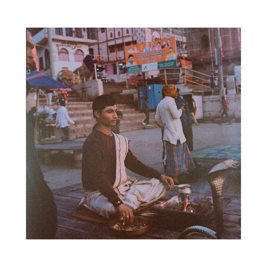 Meditation in Varanasi, India.