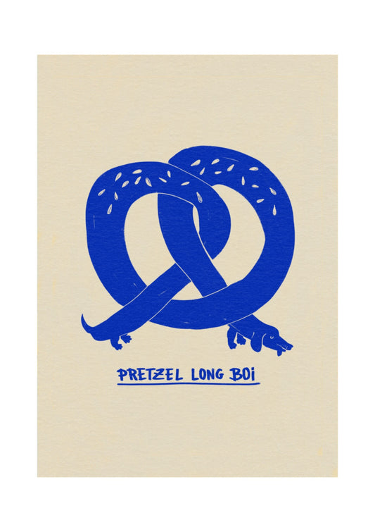 Funny Sausage Dog Print