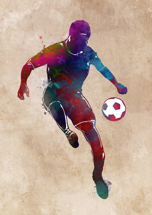 Soccer sport art 2
