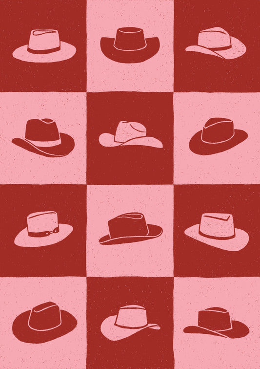 Cowgirl Checkerboard (Pink Edition)