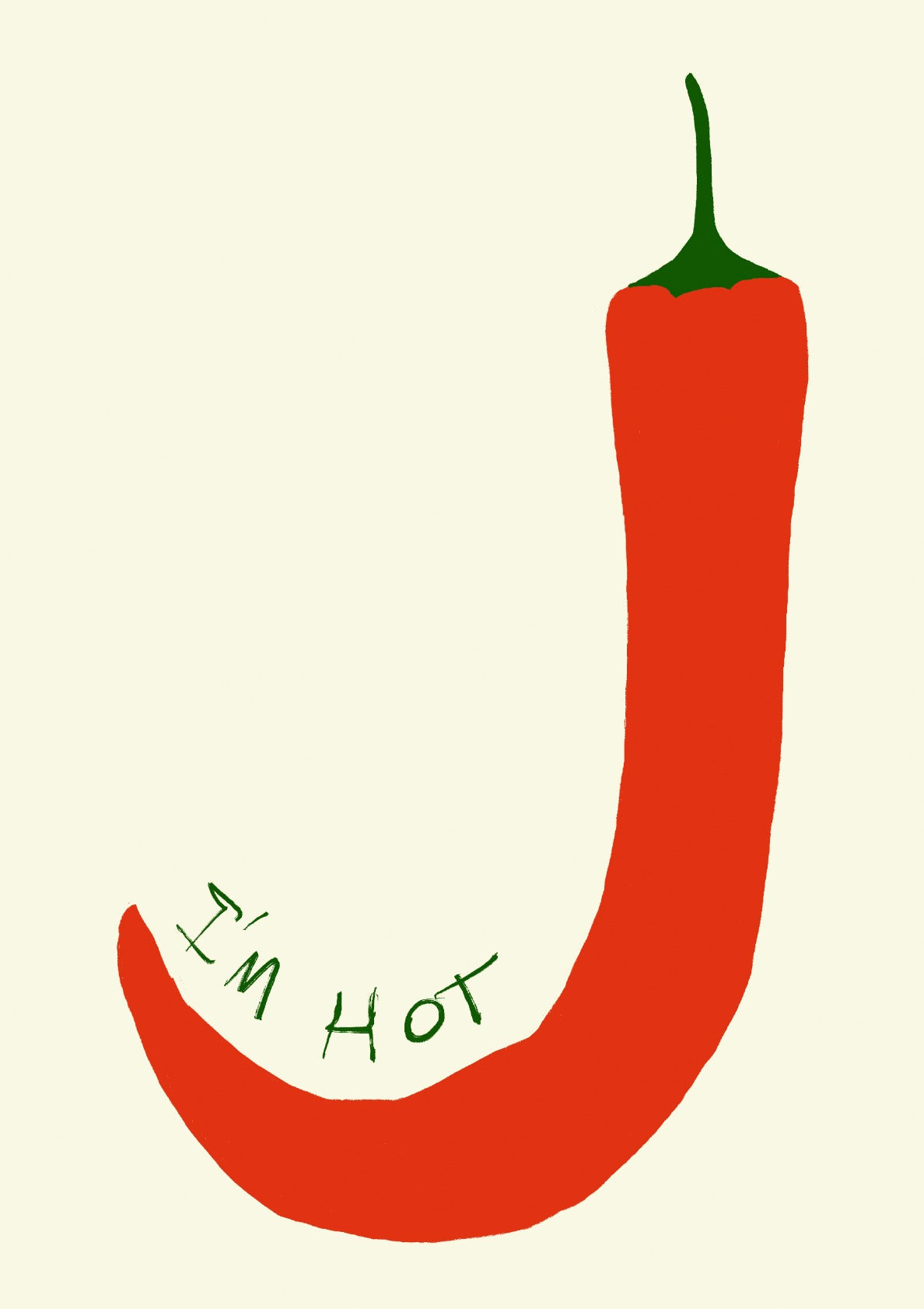 Hot Chilli Art Print