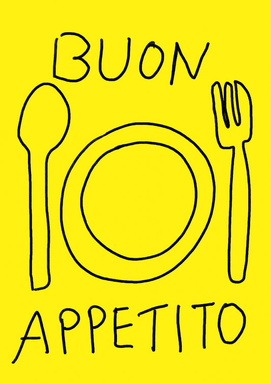 Buon Appetito Art Print