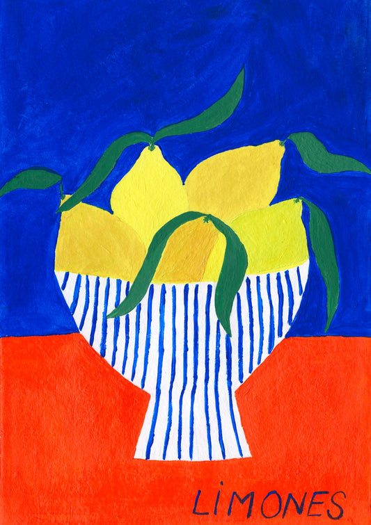 Lemons Art Print