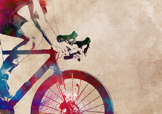 Cycling sport art 4