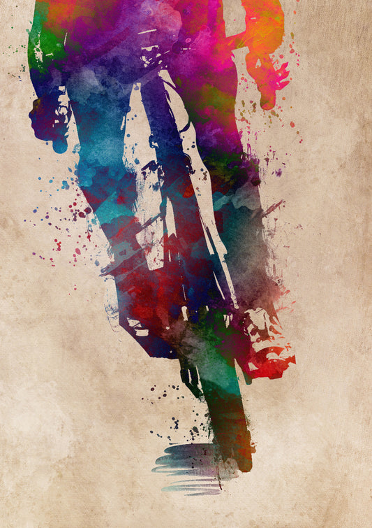 Cycling sport art 5