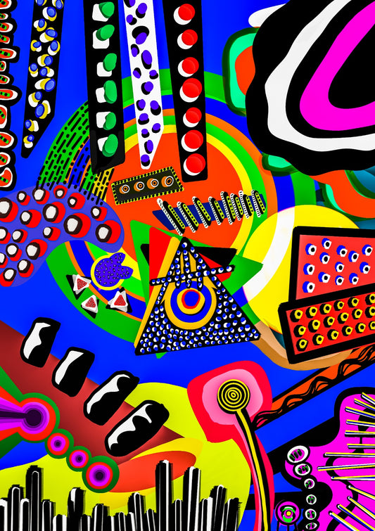 Colorful Ripples of Apocalypse