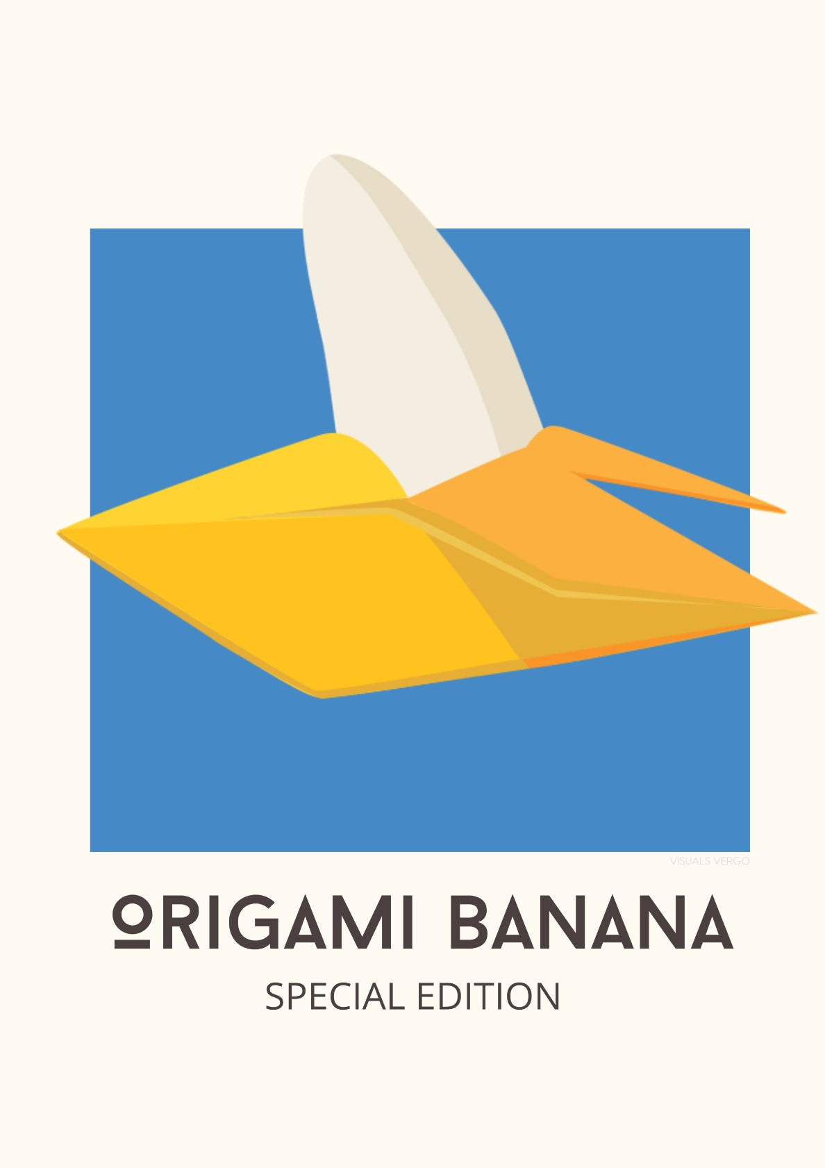 Origami Banana