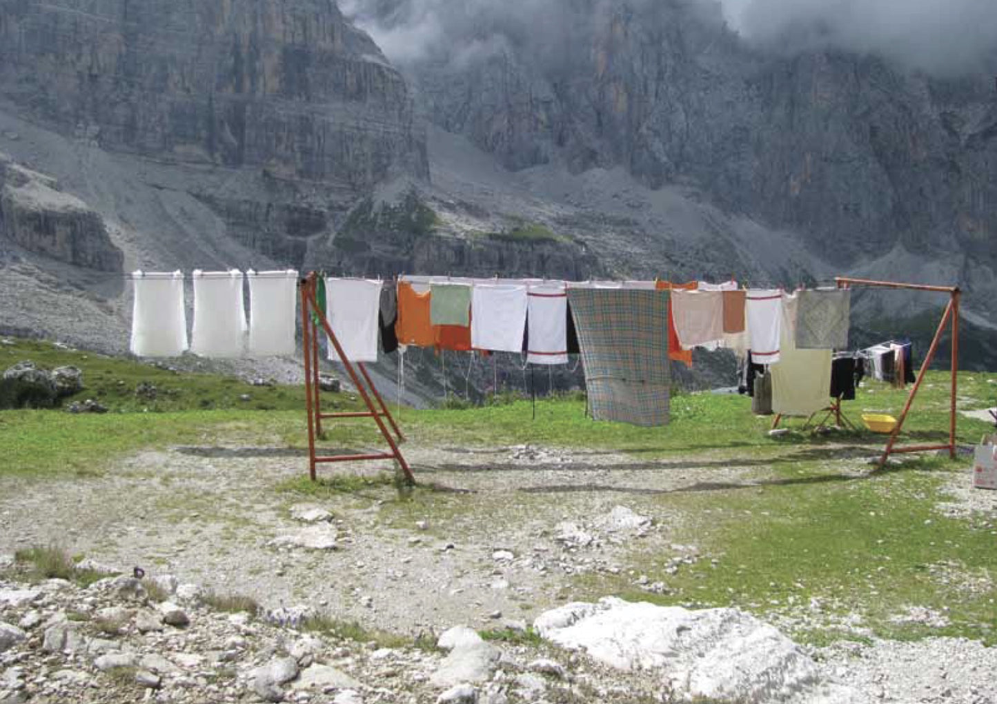 Laundry in the mountains -Madonna di campiglio