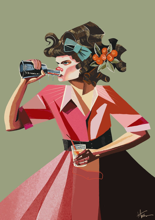 On Break at The Diner