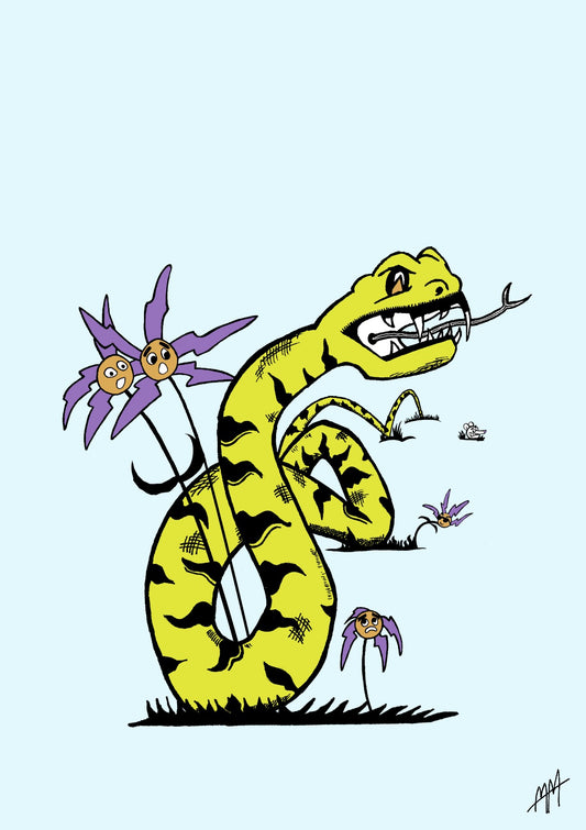 There's A Snake In The Garden