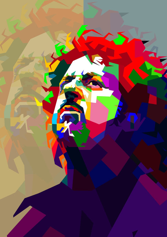 Steve Lukather Guitarist Pop Art WPAP