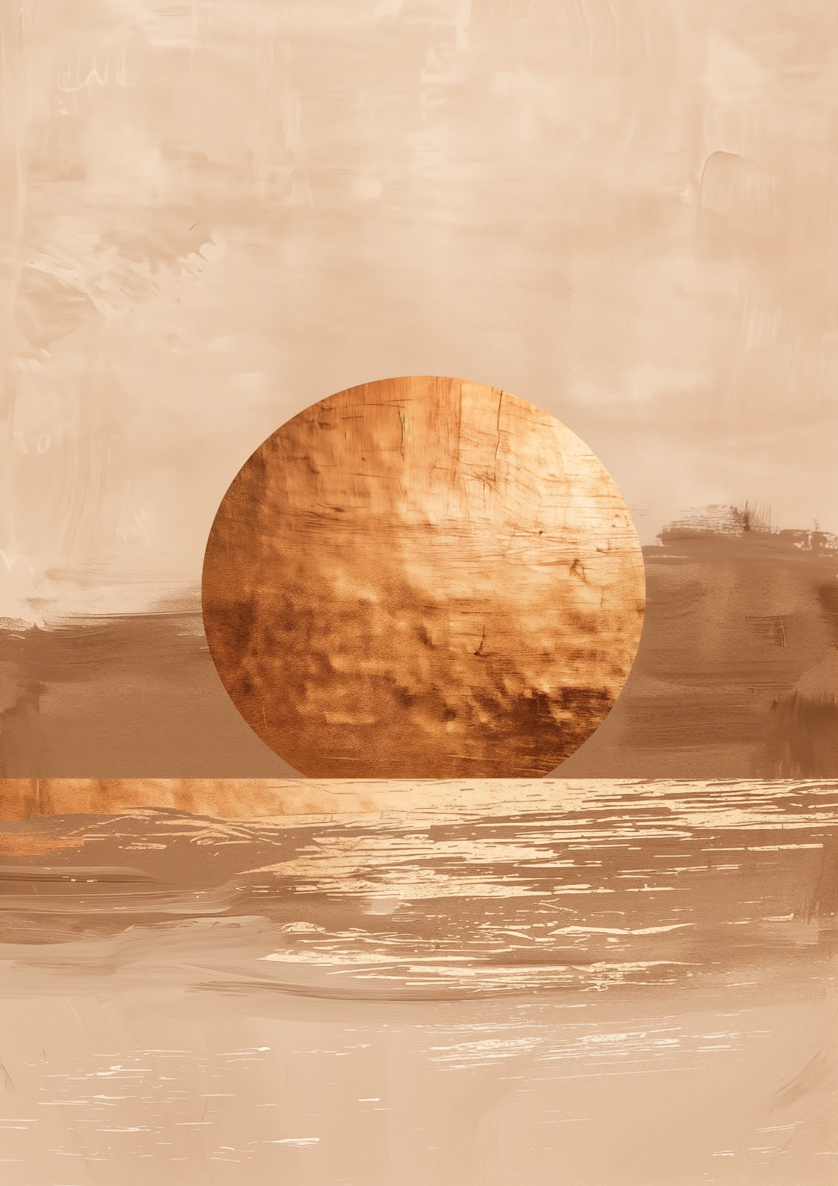 Bronze sun By Jean-Claude