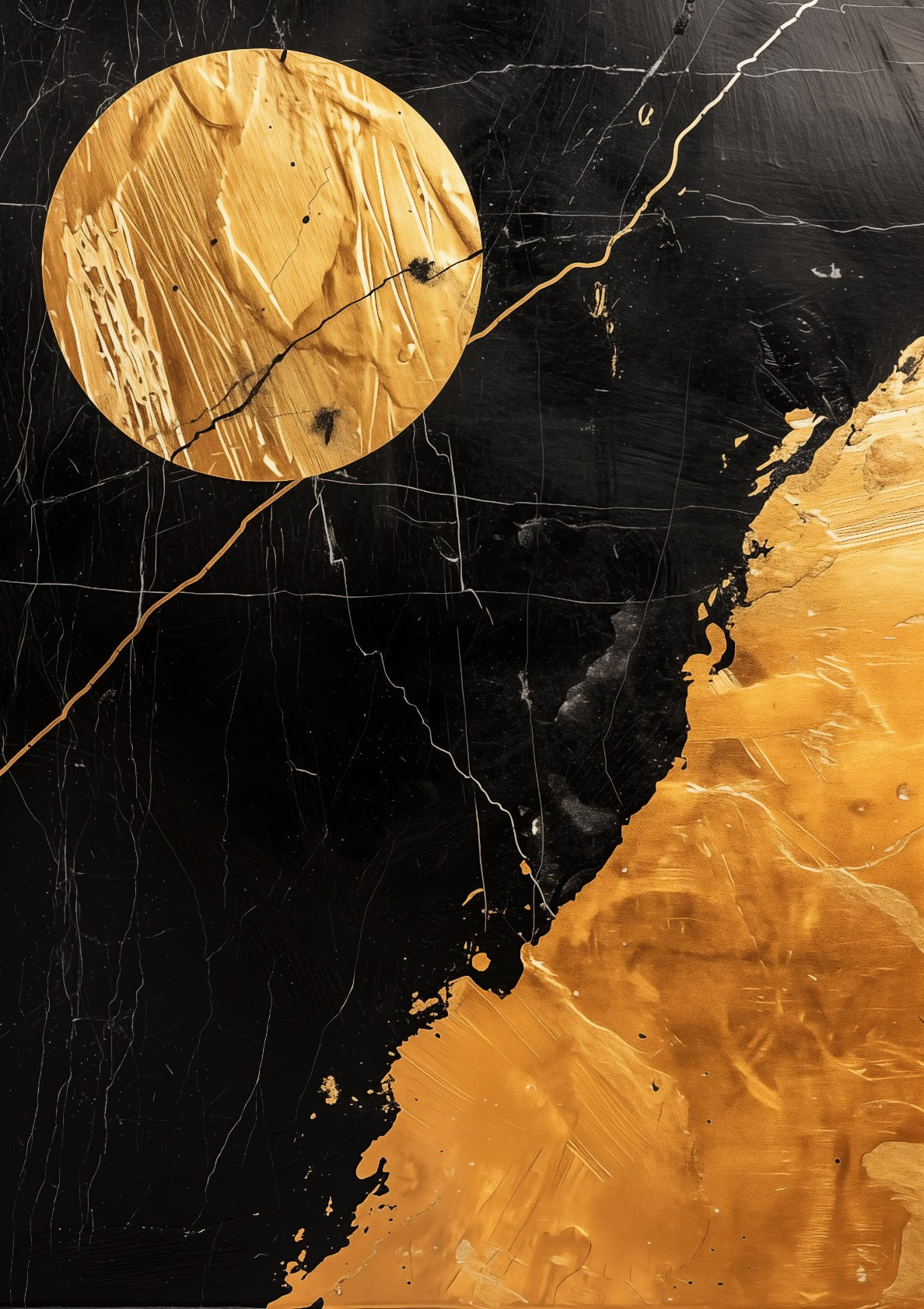 Gold sun By Jean-Claude