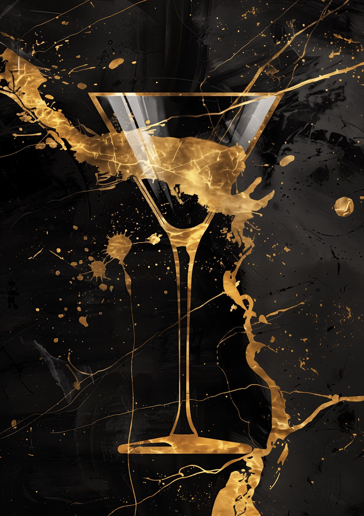 Gold cocktail By Jean-Claude