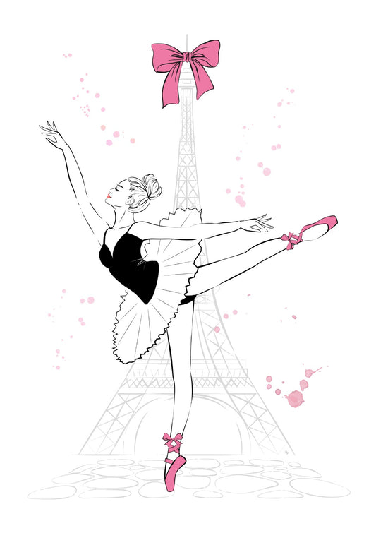 French ballerina in Paris
