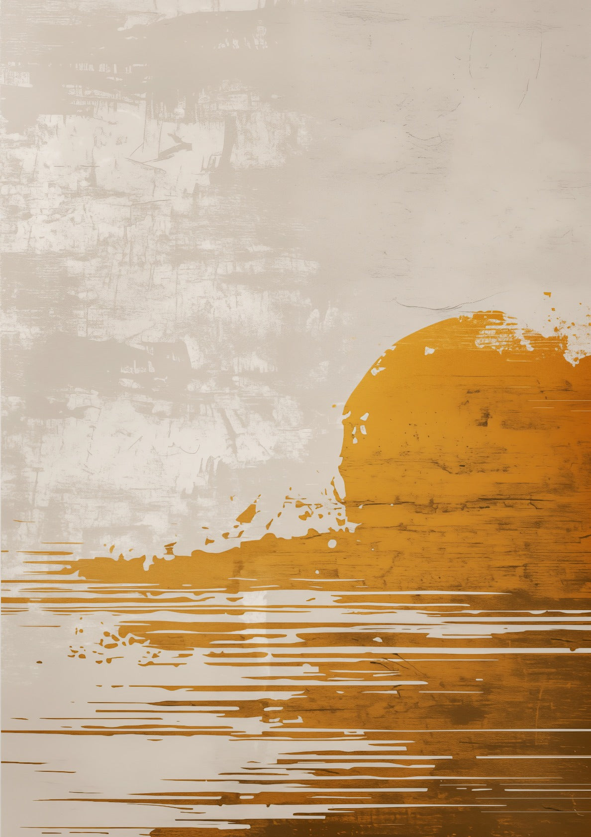 Sun over water By Jean-Claude