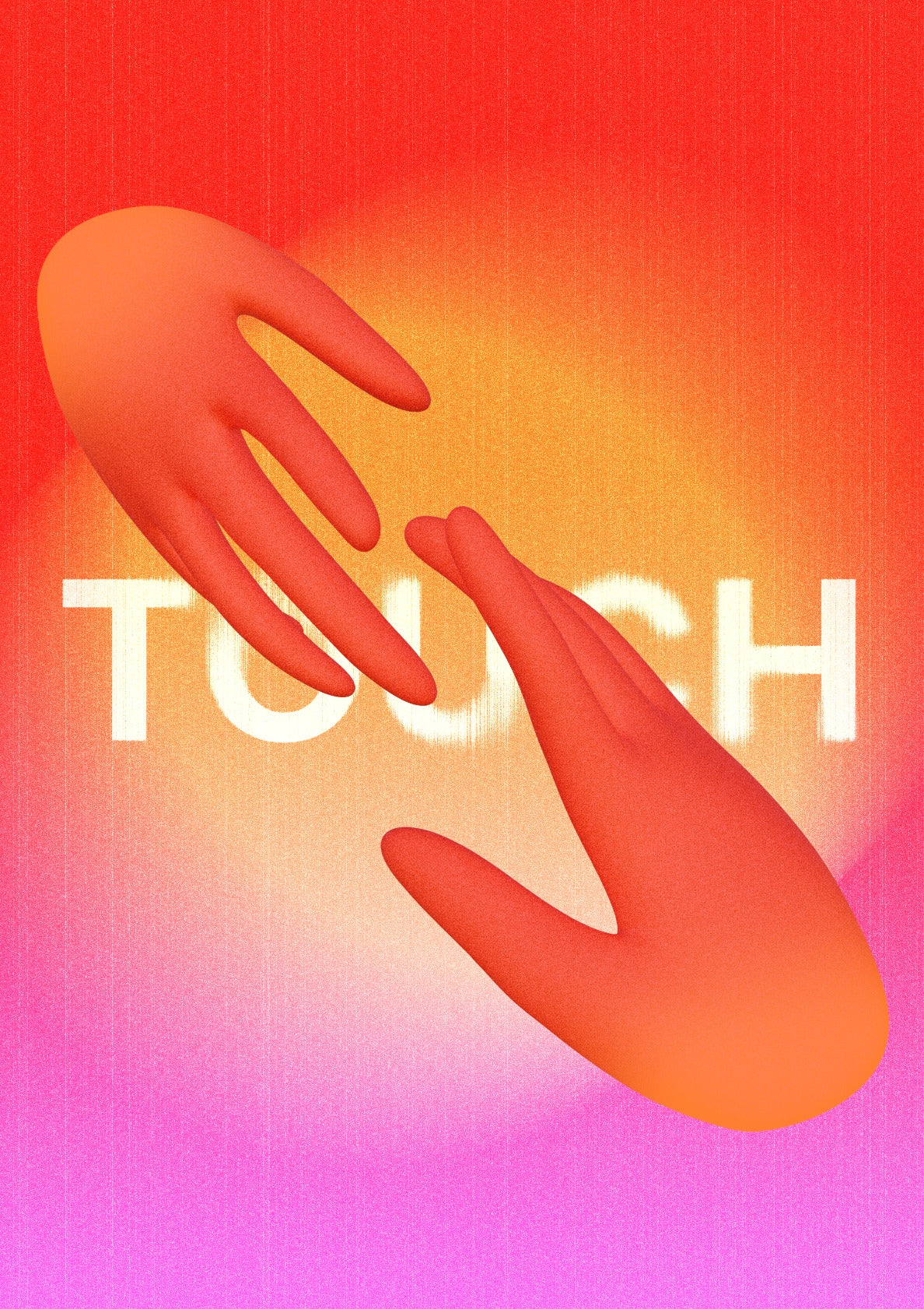 touching hands
