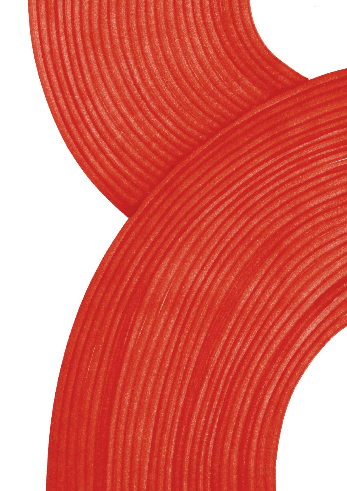 Velvet Red Art Poster