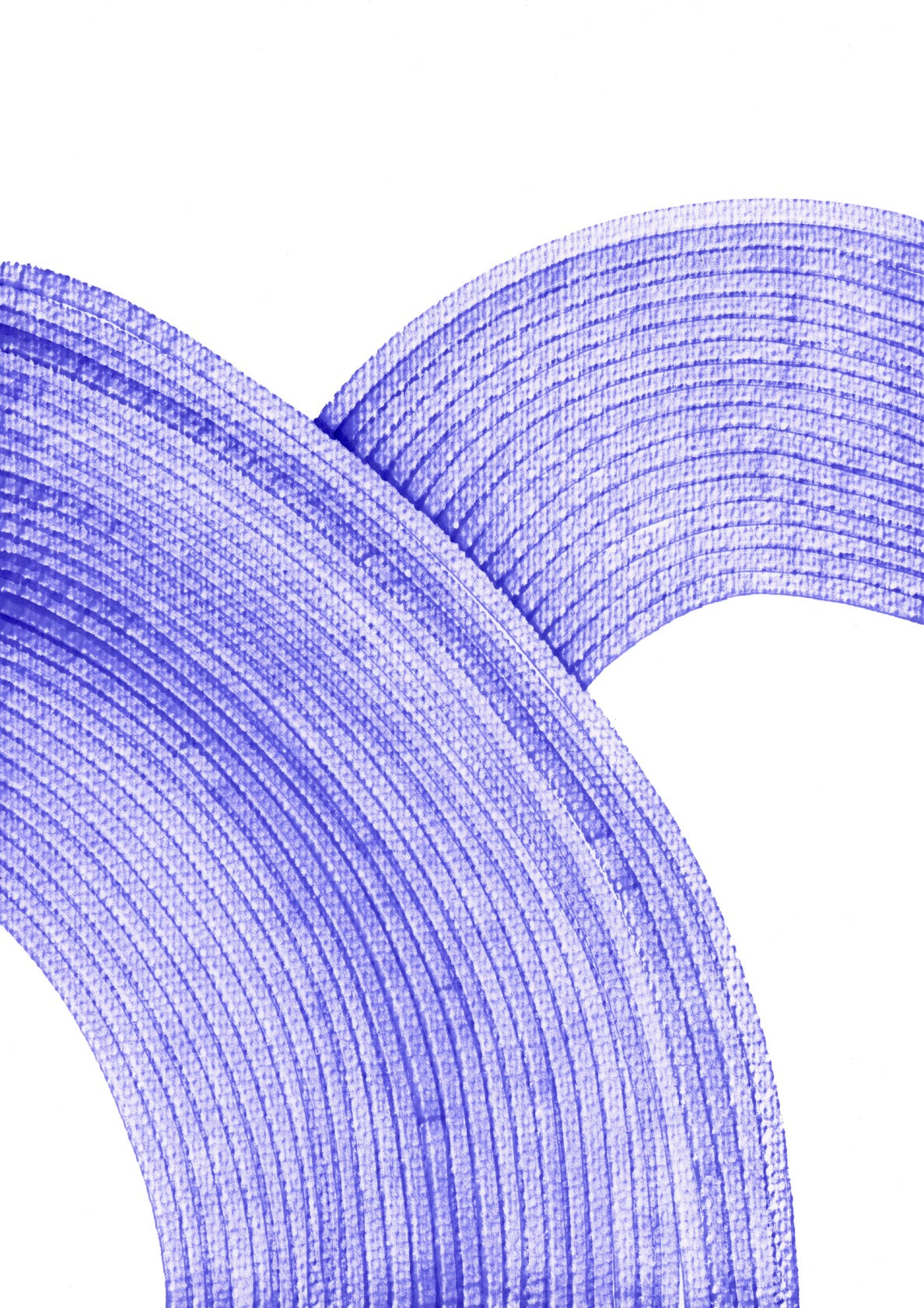 River Flows Art Poster