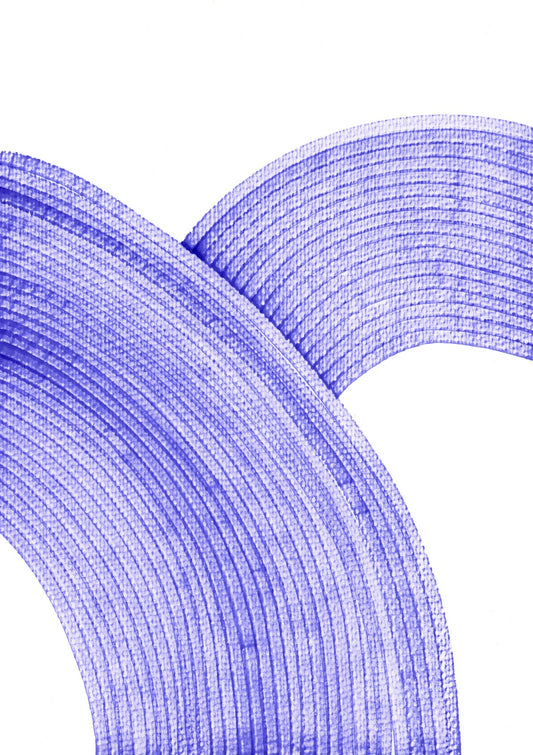 River Flows Art Poster