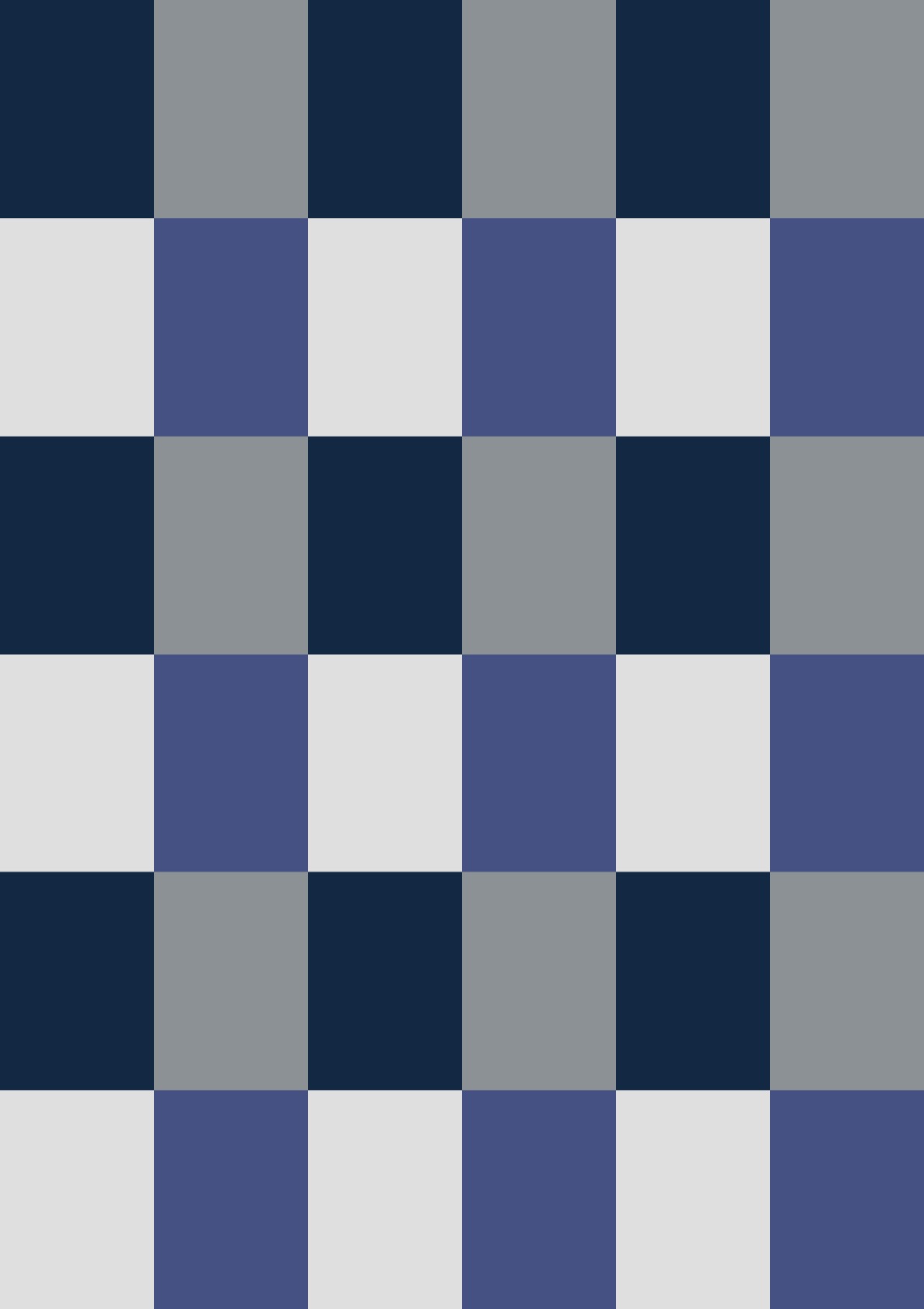 Navy Blue Grey White Checkerboard