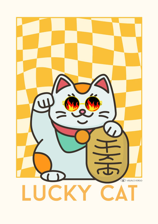 Lucky Cat Yellow