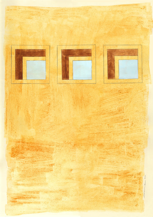 Three Windows in Jaipur