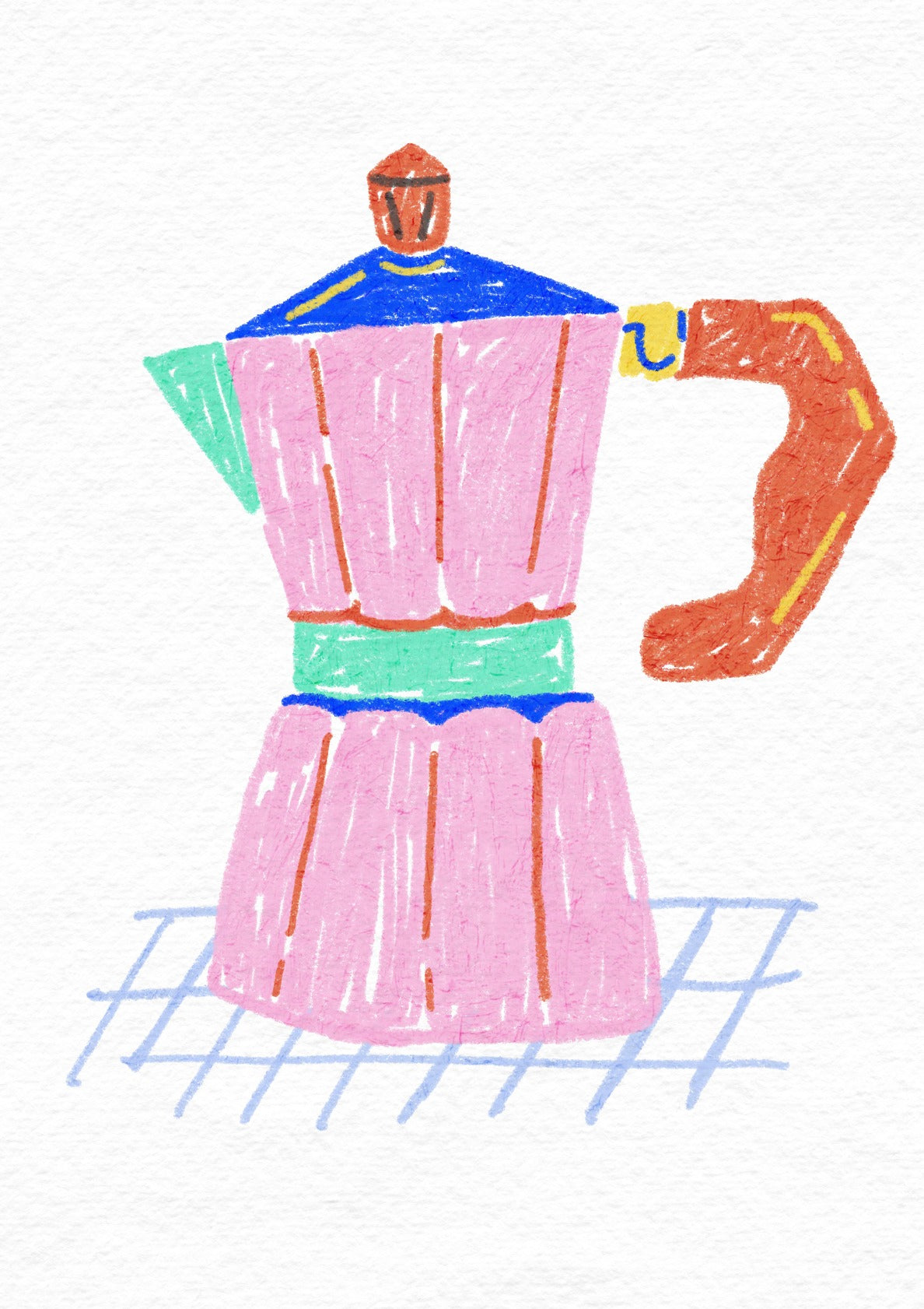 Colorful Moka Pot