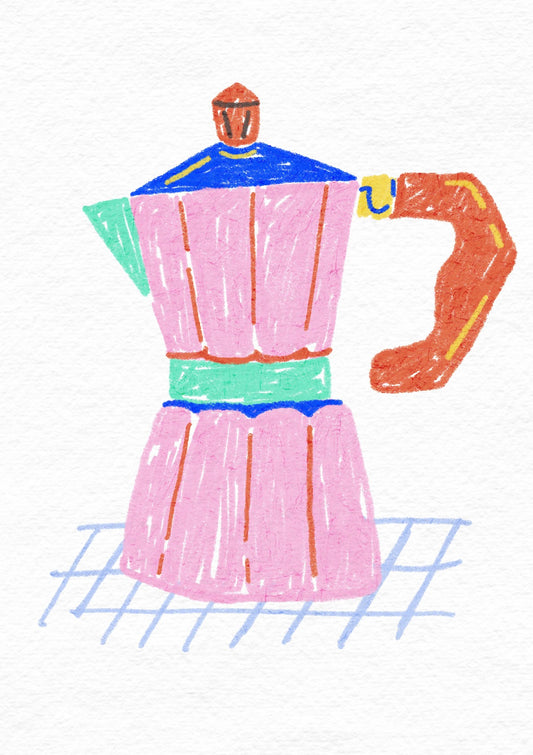 Colorful Moka Pot