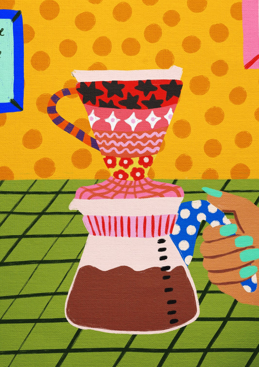 Colorful Filter Coffee