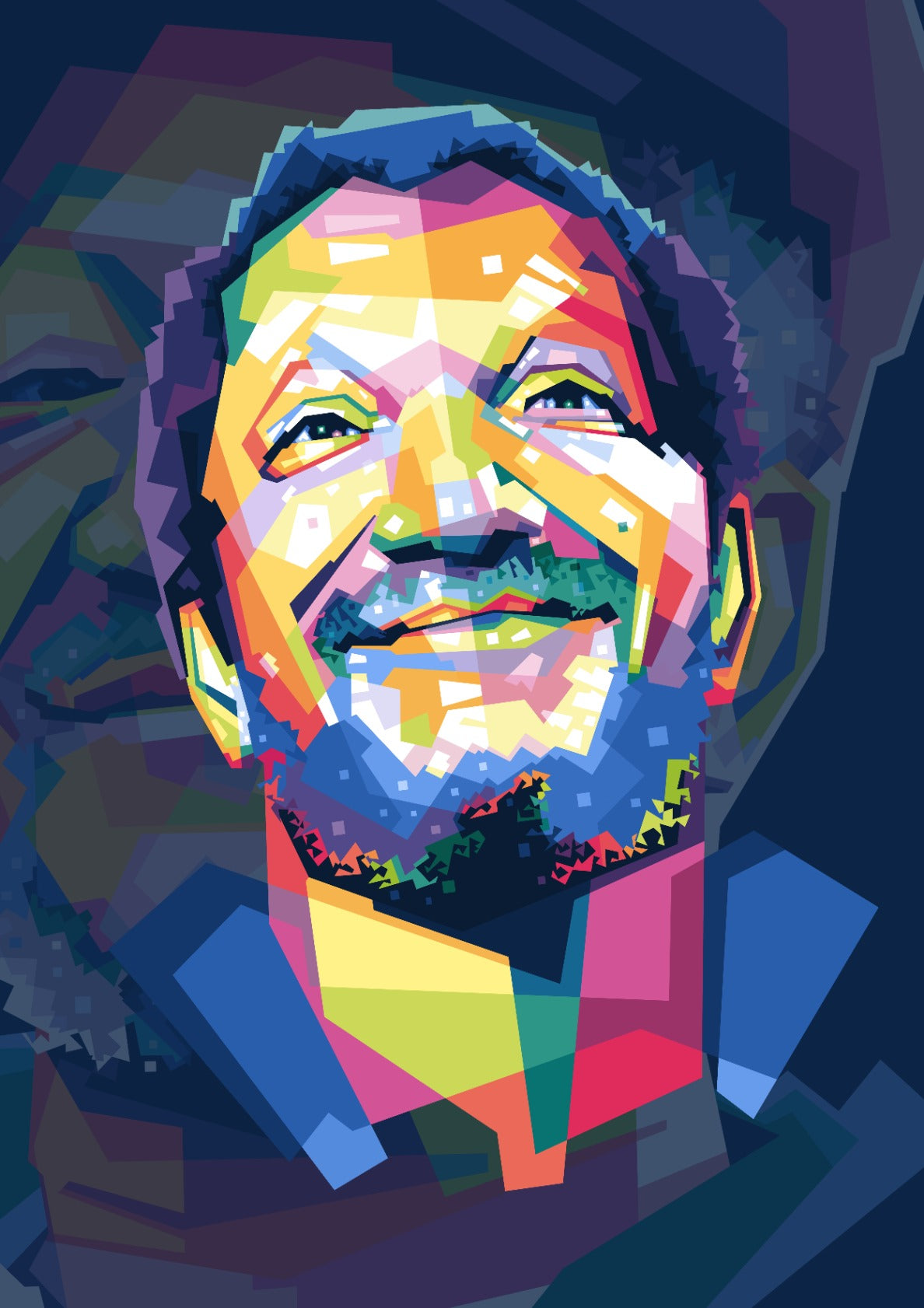 Marvin Gaye Pop Art WPAP