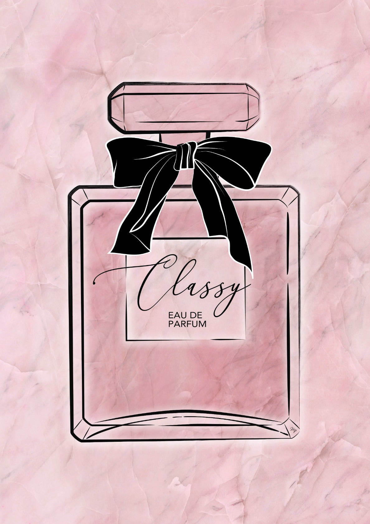 Classy pink Perfume