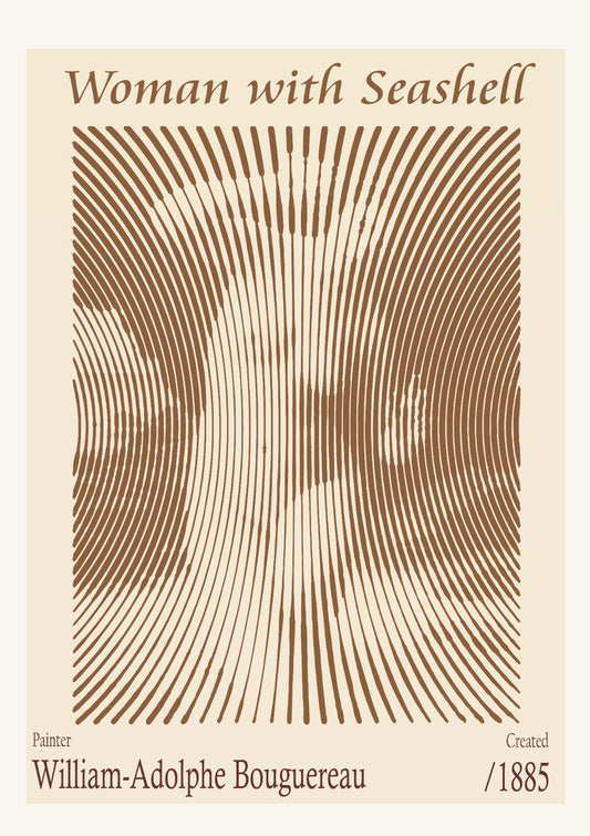 Woman with Seashell – William-Adolphe Bouguereau (1885)