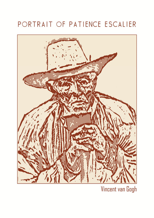 Portrait of Patience Escalier - Vincent van Gogh