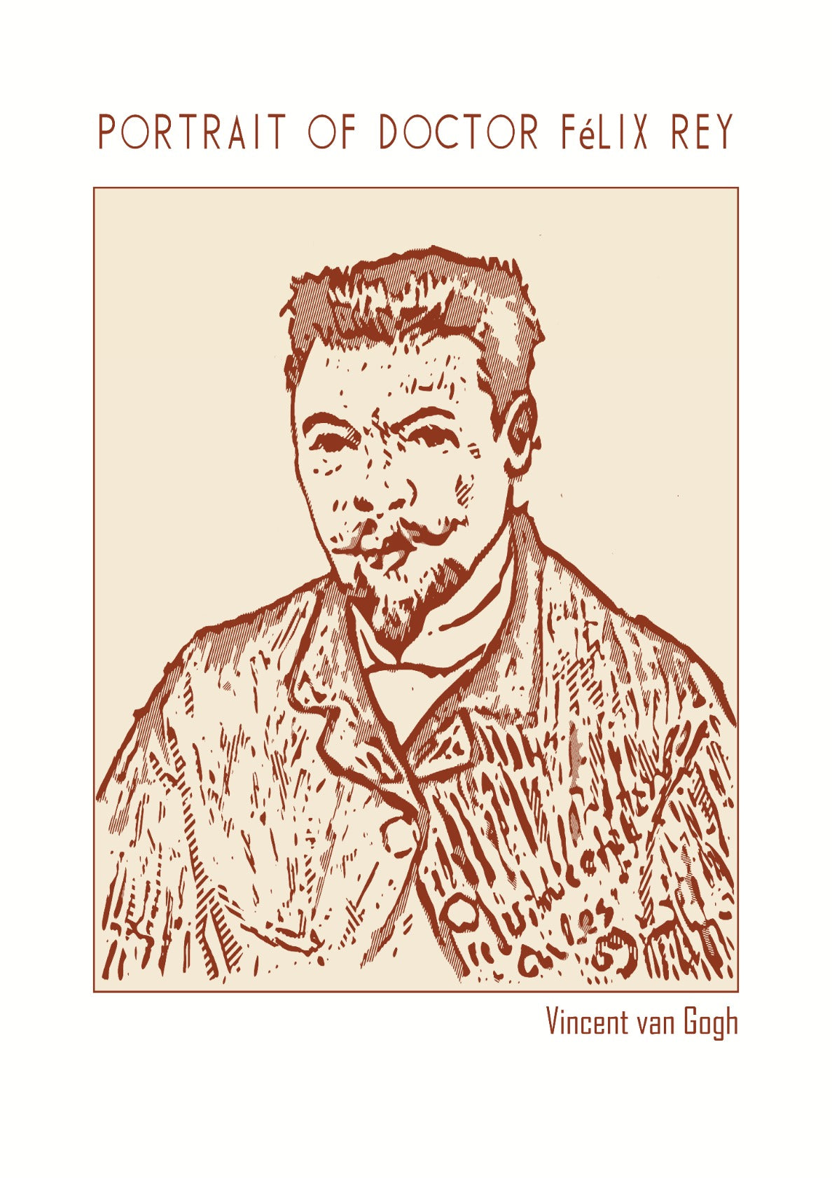 Portrait of Doctor Felix Rey – Vincent van Gogh