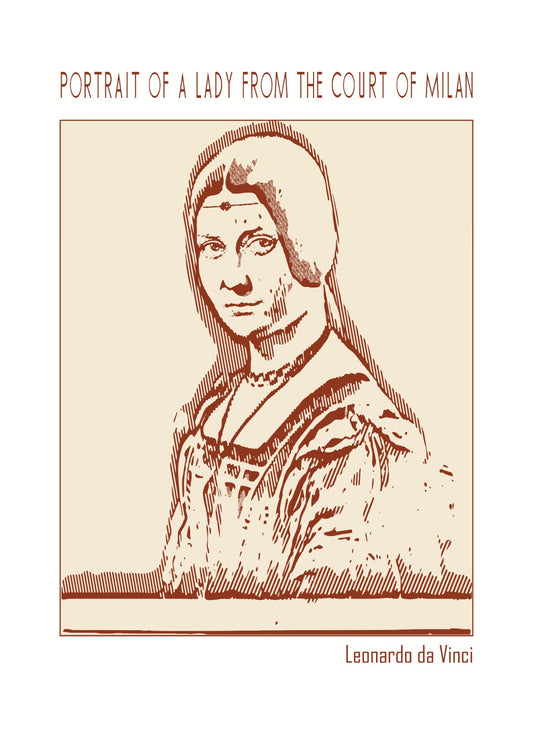 Portrait of a Lady from the Court of Milan – Leonardo da Vinci