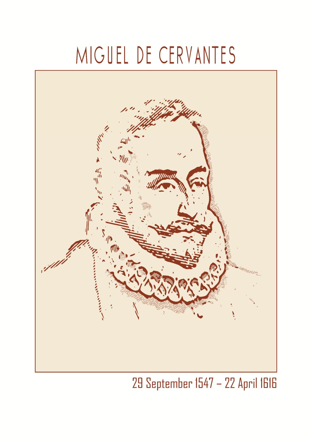 Miguel de Cervantes - The author of Don Quixote (1605, 1615)
